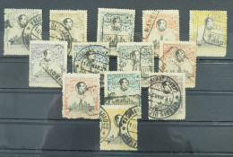ESPAÑA. EDIFIL 297/09;US. VII CONGRESO DE LA U.P.U. CATALOGO 500 € - Used Stamps