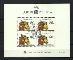 PORTUGAL Ca.1988: Bloc Obl. CAD PJ - Blocs-feuillets