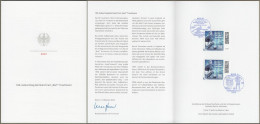Bund: Minister Card - Ministerkarte Typ VII , Mi-Nr. 3787 ESST: " 100. Geburtstag Bernhard Carl "Bert" Trautmann " - Lettres & Documents