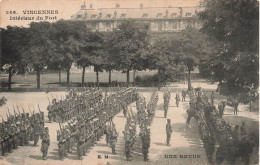 FRANCE - Vincennes - Intérieur Du Fort - Soldats En Rangs - Carte Postale Ancienne - Vincennes