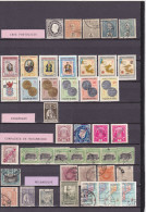 UN LOT DE 116 TIMBRES NEUFS**, NEUFS*, OBLITéRéS DONT MULTIPLES AVANT ET APRèS INDéPENDANCE - Andere & Zonder Classificatie