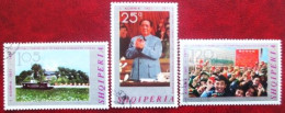 Albania 1971  Mao Tse -Tung  3 V - Mao Tse-Tung