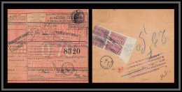 25313/ Bulletin D'expédition France Colis Postaux Paris St Anne Mulhouse 1920 N°24 BLOC 4 Non Dentelé ImperforatE - Brieven & Documenten