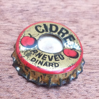 Capsule CIDRE Brasseur R. NEVEU Dinard / Capsule Ancienne Type Bière - Other & Unclassified