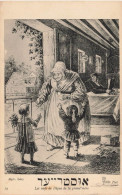 RELIGIONS & CROYANCES - Grand Mère Et Ses Petits Enfants - Les Oeufs De Pâque De La Grand Mère - Carte Postale Ancienne - Andere & Zonder Classificatie