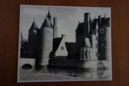 PHOTO VINTAGE DECOR WAGONS SNCF ANNEE 1960 - LASSAY SUR CROISNE (LOIR ET CHER) - Ferrocarril