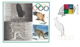 ATLANTA-SYDNEY OLYMPIC GAMES (SYDNEY HOST CITY) Special Cover - Estate 2000: Sydney