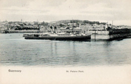 Guernsey - "S.S.REINDEER" Off St.Peter Port, Guernsey Early 1900s (undivided Back) - Guernsey