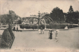 FRANCE - Angers - Le Jardin Du Mail - Fontaine - Animé - Carte Postale Ancienne - Angers