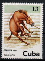 Cuba 1981 - MNH** - Chevaux - Michel Nr. 2585 (cub423) - Ongebruikt