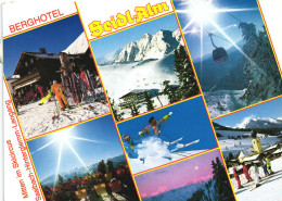 SEIDLALM, KITZBUHEL, TIROL, MULTIPLE VIEWS, ARCHITECTURE, WINTER SPORT, SKI RESORT, CABLE CAR, AUSTRIA, POSTCARD - Kitzbühel