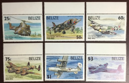 Belize 1993 Royal Air Force Anniversary Aircraft MNH - Belize (1973-...)