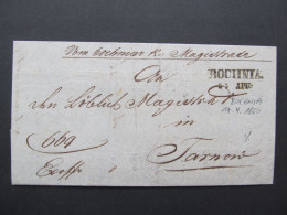 BRIEF Bochnia - Tarnow 1850  Polen Poland // D*58603 - ...-1850 Prefilatelia