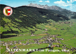 1 AK Österreich / Salzburger Land * Blick Auf Altenmarkt Im Pongau - Luftbildaufnahme * - Altenmarkt Im Pongau