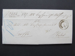 BRIEF Maria - Theresiopel (Subotica) - Mélykut Halas 1859 Ex Offo // D*58604 - ...-1850 Vorphilatelie