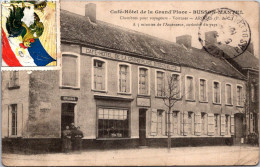 CPA - SELECTION - ARQUES -  Café Hôtel De La Grand' Place . BUSSON - MANTEL - Arques