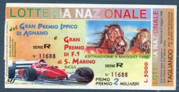 °°° Biglietto N. 5588 - Lotteria Nazionale °°° - Biglietti Della Lotteria