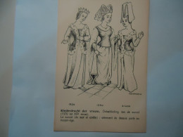 BELGIUM POSTCARDS   GENT  COSTUMES KLEDERDRACHT DEF VROUW - Douane