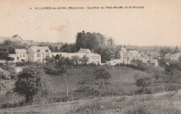 VILLAINES LA JUHEL QUARTIER DU PETIT MOULIN ET SAINT NICOLAS 1927 TBE - Villaines La Juhel