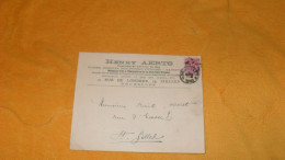 ENVELOPPE ANCIENNE DE 1893../ HENRY AERTS FOURNISSEUR BREVETE DU ROI..GLACES, DORURES...CACHETS BRUXELLES + TIMBRE LEOPO - Otros & Sin Clasificación