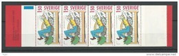 1980 MNH Schweden, Sweden, Sverige, Booklet, Postfris - 1951-80