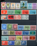 CEPT. 36 Stamps ALL In Complete Sets - ALL MINT ("MNH")** - Sammlungen