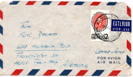 74856 - Mexico - 1968 - $2 EFIMEX '68 A LpBf MEXICO -> Westdeutschland - Briefmarkenausstellungen