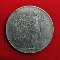 1957 - 100 Lire - Italie [KM#96.1] - 100 Liras