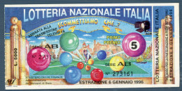 °°° Biglietto N. 5594 - Lotteria Nazionale °°° - Biglietti Della Lotteria