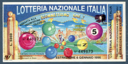 °°° Biglietto N. 5595 - Lotteria Nazionale °°° - Biglietti Della Lotteria