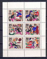 DDR 1968 - Märchen (III), Nr. 1426 - 1431 Im Klb., Postfrisch ** / MNH - 1950-1970