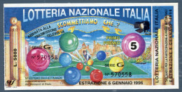 °°° Biglietto N. 5596 - Lotteria Nazionale °°° - Biglietti Della Lotteria