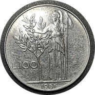 1961 - 100 Lire - Italie [KM#96.1] - 100 Lire