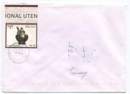 Cover Bhutan 2022 Teapot  Sent From Phuensholing - Bhoutan