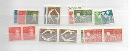 1949 MNH Sweden, Year Complete According To Michel, Postfris** - Full Years