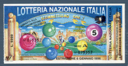 °°° Biglietto N. 5600 - Lotteria Nazionale °°° - Biglietti Della Lotteria