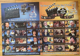 Iraq 2018, The Eagle And The City Eyes TV Series, Two MNH Sheetlets - Iraq