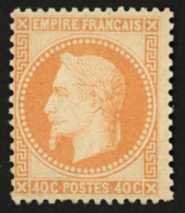 40c Empire (n°31) Neuf **.  Certificat SCHELLER. Superbe. - 1863-1870 Napoleone III Con Gli Allori