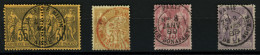 Type SAGE : Sélection D' Oblitérations Sur N°81, N°86, Paire N°93 Et 5F (n°95). Superbe. - 1849-1876: Classic Period