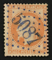 IBRAILA : 40c (n°31) Obl. GC 5087. Signé BRUN. Luxe. - 1849-1876: Période Classique