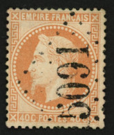 LATTAQUIE SYRIE : 40c (n°31) Obl. GC 5091. Léger Pelurage. Cote 225€. Signé CALVES. Frappe Luxe. - 1849-1876: Période Classique