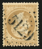 PORT-SAID : 10c (n°21) Obl. GC 5129 En Noir. TTB. - 1849-1876: Période Classique