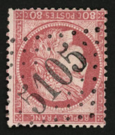 SUEZ : 80c CERES Obl. GC 5105. Luxe. - 1849-1876: Classic Period