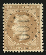 TREBIZONDE : 10c (n°28) Obl. GC 5100. Rare Sur Cette Valeur (cote 400€). Signé BRUN. TB. - 1849-1876: Periodo Classico