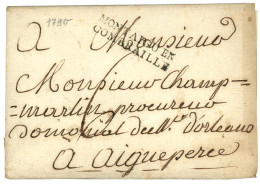 PUY DE DOME : MONTAIGU EN / COMBRAILLE (Lenain 2) Sur Lettre Sans Texte. Indice 22. TTB. - 1701-1800: Précurseurs XVIII