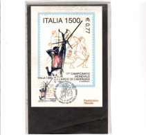 TEM19690  - CORTINA D'AMPEZZO  8.7.2000  /    FDC  17° CAMPIONATO MONDIALE TIRO CON L'ARCO DI CAMPAGNA - Tiro Con L'Arco