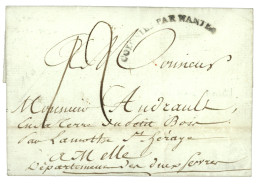 1793 COLONIES PAR NANTES Cintré Sur Lettre Daté "ST MARC" HAITI Pour La FRANCE. TB. - Maritime Post