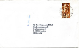 74867- Indien - 1999 - 15Rp Khajuraho EF A Bf ANGAMALY SOUTH -> Deutschland - Storia Postale