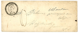 JAFFA : 1855 JAFFA SYRIE + Taxe 10 Sur Enveloppe Pour La FRANCE. Superbe. - 1849-1876: Période Classique