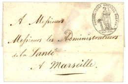 ALGERIE - PRECURSEUR : An 3 Cachet Rare COMMISSARIAT GENERAL D' ALGER/REP. FRA. Sur Lettre (pd) Avec Texte Daté "ALGER 2 - Altri & Non Classificati